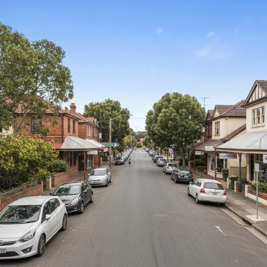 Affordable housing options on a residential street in Melbourne's western suburbs